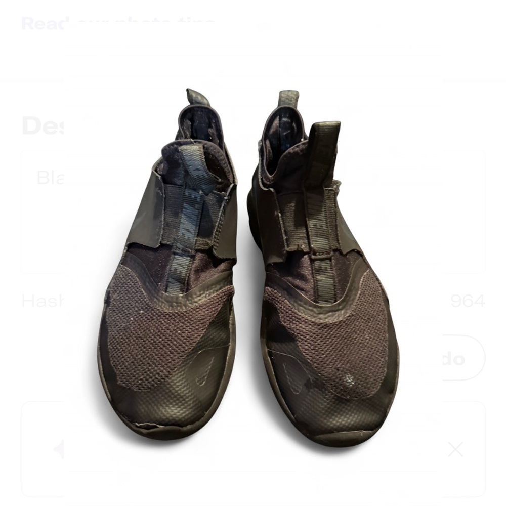 Kids Black Nike Sneakers